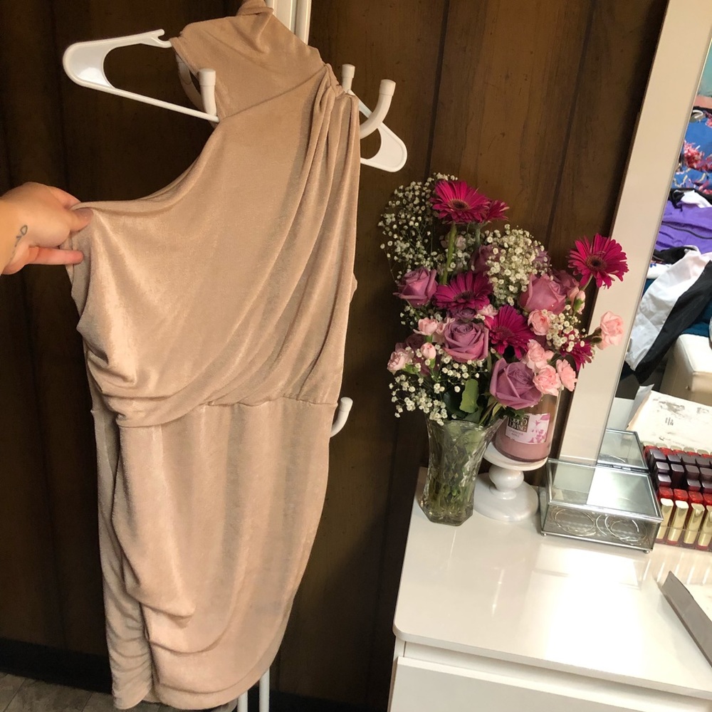 PLT Gold Dress - Picture 3 of 7